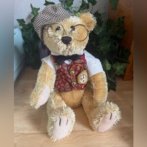 Brass Button Bears Hanley Legendary Collection 15” Plush Professor Bear